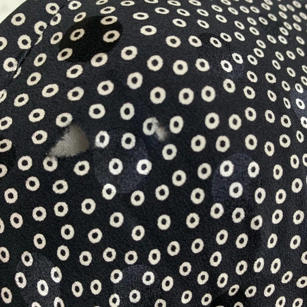 LONG Escada Silk Shirt Dress Size 8 - Picture 11 of 11